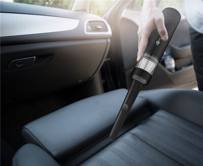 Bezdrôtový mini vysávač Superior, 120W, 7 trysiek a 3 kefky na čistenie kancelárskych potrieb a auta