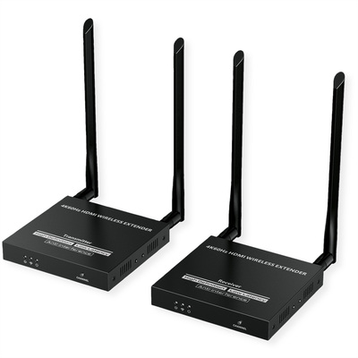 Wireless Audio/Video system, predĺženie HDMI do 50m, 4K@60Hz, IR, s lokálnym monitorom "loop out"