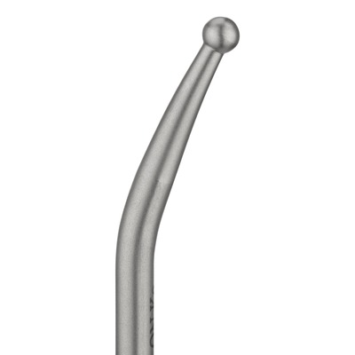 Výcviková pomôcka OutStick Echelon K9 8mm/25cm, zaoblený koniec, nerez, matná, HS