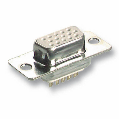 Konektor 15pin (VGA) Samica-3 radový