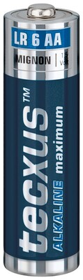 Batéria Tecxus Alkalická AA (12ks) 1.5V (LR6) XL-Pack 12BL