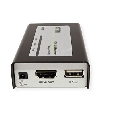 Predĺženie HDMI cez 2xTP do 60m, USB