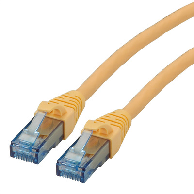 UTP Patchkábel LSOH 7.5m cat.6a, žltý, Cu, Component Level