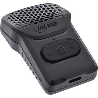 ClipTone, prenosný Bluetooth reproduktor s klipom a funkciou handsfree, čierny