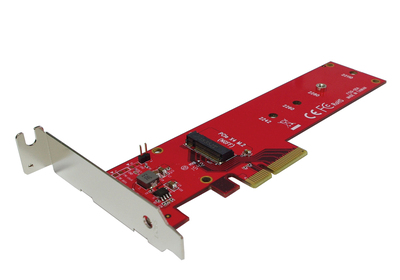 Karta PCIe 3.0 x4 3.3V5A pre PCIe-NVMe M.2 (M-key) 110mm SSD