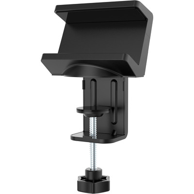 Držiak pre predlžovačku na stôl, úchyt o dosku, čierny