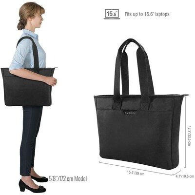 Taška EVERKI Shopper pre laptop/notebook do 15.6", čierna