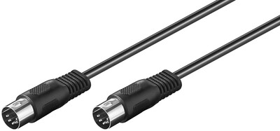 Kábel DIN 5pin M/M 1.5m