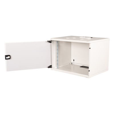 19" Rack na stenu 7U, sivý, 370x540x400 mm (HxWxD), RAL 7035, BASIC