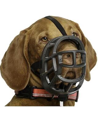 Náhubok Baskerville plast čierny pre psa veľ.4