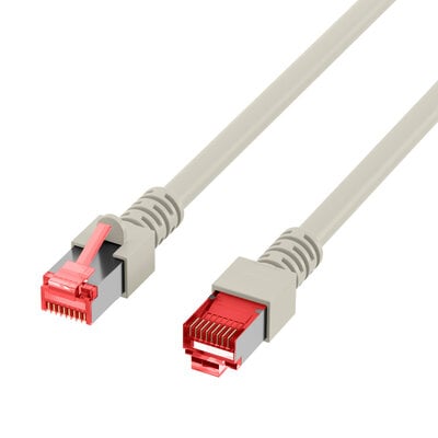 S/FTP (PiMF) Patchkábel LSOH 50m cat.6, sivý, Cu