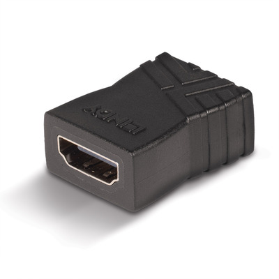 Adaptér/spojka HDMI F/F, 4K@60Hz, 18G, čierny