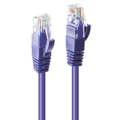 UTP Patchkábel 15m cat.6, fialový, Cu