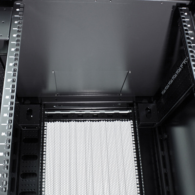 19" Rack na podlahu 42U, čierny, 2000x800x1000 mm (HxWxD)