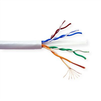 UTP lanko PVC 300m cat.6, AWG24, 250Mhz, 1000Base-T, sivý, meď