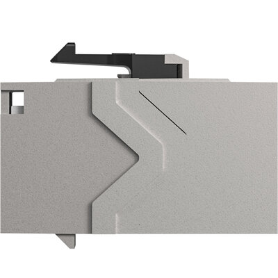 Konektor Keystone cat.6a, tienený, strieborný, SPOJKA RJ45, slim