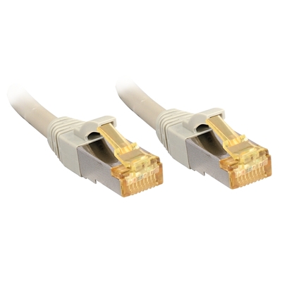 S/FTP (PiMF) Patchkábel LSOH 1m cat.7, sivý, Cu, UL