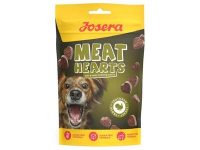 Pamlsok pre psy - Josera Meat Hearts s morčacím mäsom 70g