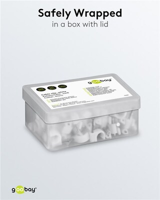 Káblová úchytka 08mm, 100ks/bal