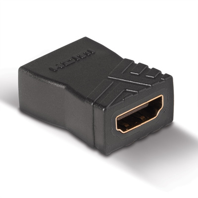 Adaptér/spojka HDMI F/F, 4K@60Hz, 18G, čierny