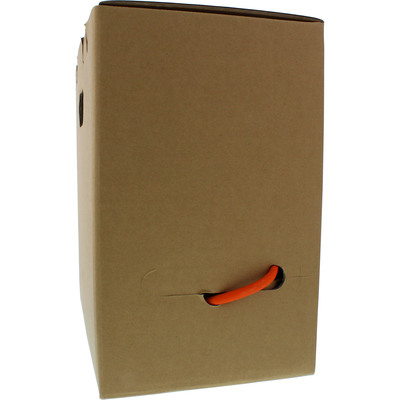 S/FTP (PiMF) drôt LSOH 500m cat.7a, CPR B2ca, AWG23, 1200Mhz, 10GBase-T, oranžový, meď