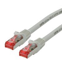 S/FTP (PiMF) Patchkábel LSOH 10m cat.6, sivý, Cu