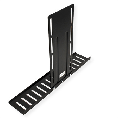 Univerzálna polička/držiak 400x86x300mm, kompatibilná s VESA 100, čierna