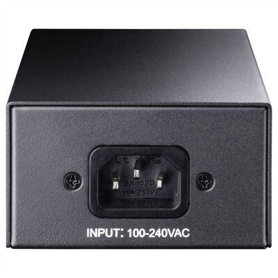 PoE+ Injector, Gigabit, 1port, 90W, 802.3af/at, čierny, CUDY