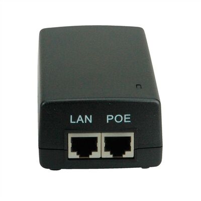 PoE Injector, Gigabit, 1port, 30W 802.3af/at, čierny