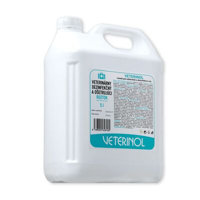 VETERINOL dezinfekčný roztok 5 l