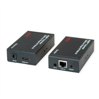 Predĺženie HDMI cez TP do 120m, IR, (aj cez LAN/TCP/IP)