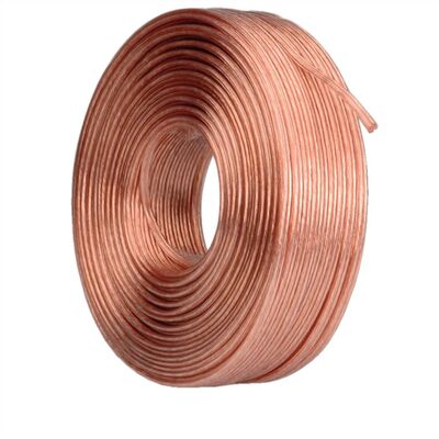 Reproduktorový kábel audio 2x2.5mm², 100m, pomedený, transparentný (goobay kábel)
