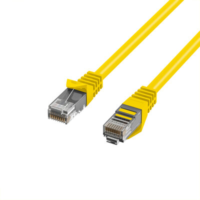 UTP Patchkábel LSOH 7.5m cat.5e, žltý, CCA