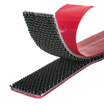 Háčikový systém "Suchý zips" extra pevný, ALFA-LOK, nalepovací, 1m, šírka 25mm, čierny, VELCRO