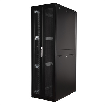 19" Rack na podlahu 42U, 1970x600x1000mm (HxWxD), PRO, čierny