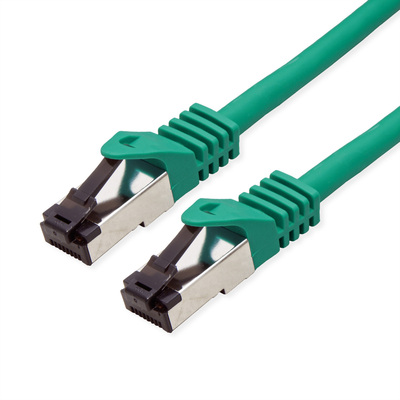 S/FTP (PiMF) Patchkábel LSOH 3m cat.8.1, zelený, Cu, 40GBit/s, 2000MHz