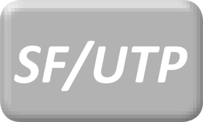 S/FTP Patchkábel 3m cat.5e, sivý, Cu