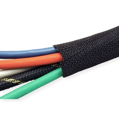 Káblový organizér FlexWrap, 25m, ⌀ 13-25mm, čierny