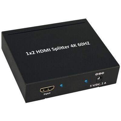Video distribútor/splitter HDMI 1IN/2OUT, UHD 4K@60Hz 18G