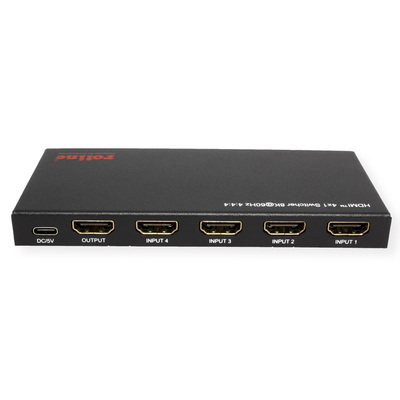 Video selektor/switch HDMI 4IN/1OUT, Automatický, UHD 8K@60Hz 48G