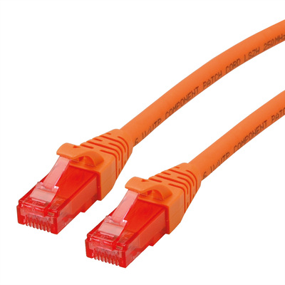 UTP Patchkábel LSOH 0.3m cat.6, oranžový, CCA, Component Level