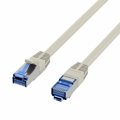 S/FTP (PiMF) Patchkábel LSOH 25m cat.7, sivý, Cu, SuperFlex