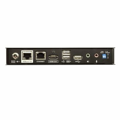 Predĺženie KVM cez TP do 100m, HDMI, USB, RS232, LAN, Audio (3,5mm jack), 4K@60Hz