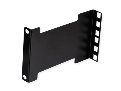 Adaptér pre zmenu inštalačnej hĺbky 151.5mm, 2U, čierny