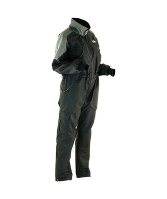Overal treningový, nepremokavý, unisex, čierna+sivá XL