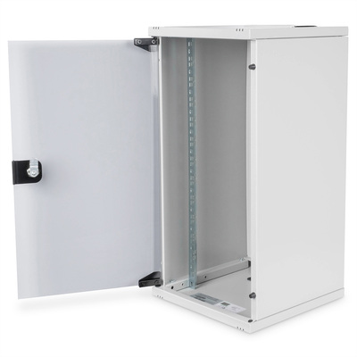 10" Rack na stenu 12U, sivý, 595x312x300mm (HxWxD), RAL7035