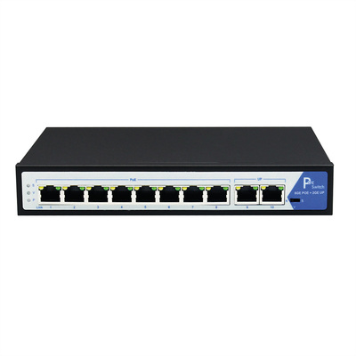 PoE Switch Gigabit 10port, 8xPoE (120W)