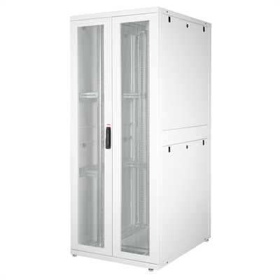 19" Rack na podlahu 42U, 1970x800x1000mm (HxWxD), PRO, sivý