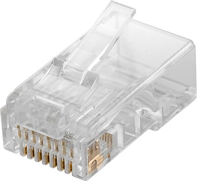 Konektor 8/8 RJ45 cat.5e, netienený