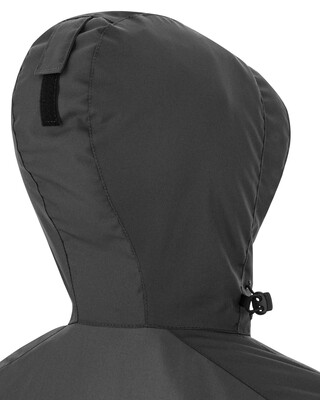 Vetrovka MODERN-THERM s kapucňou, dámska, zateplená, čierna, L